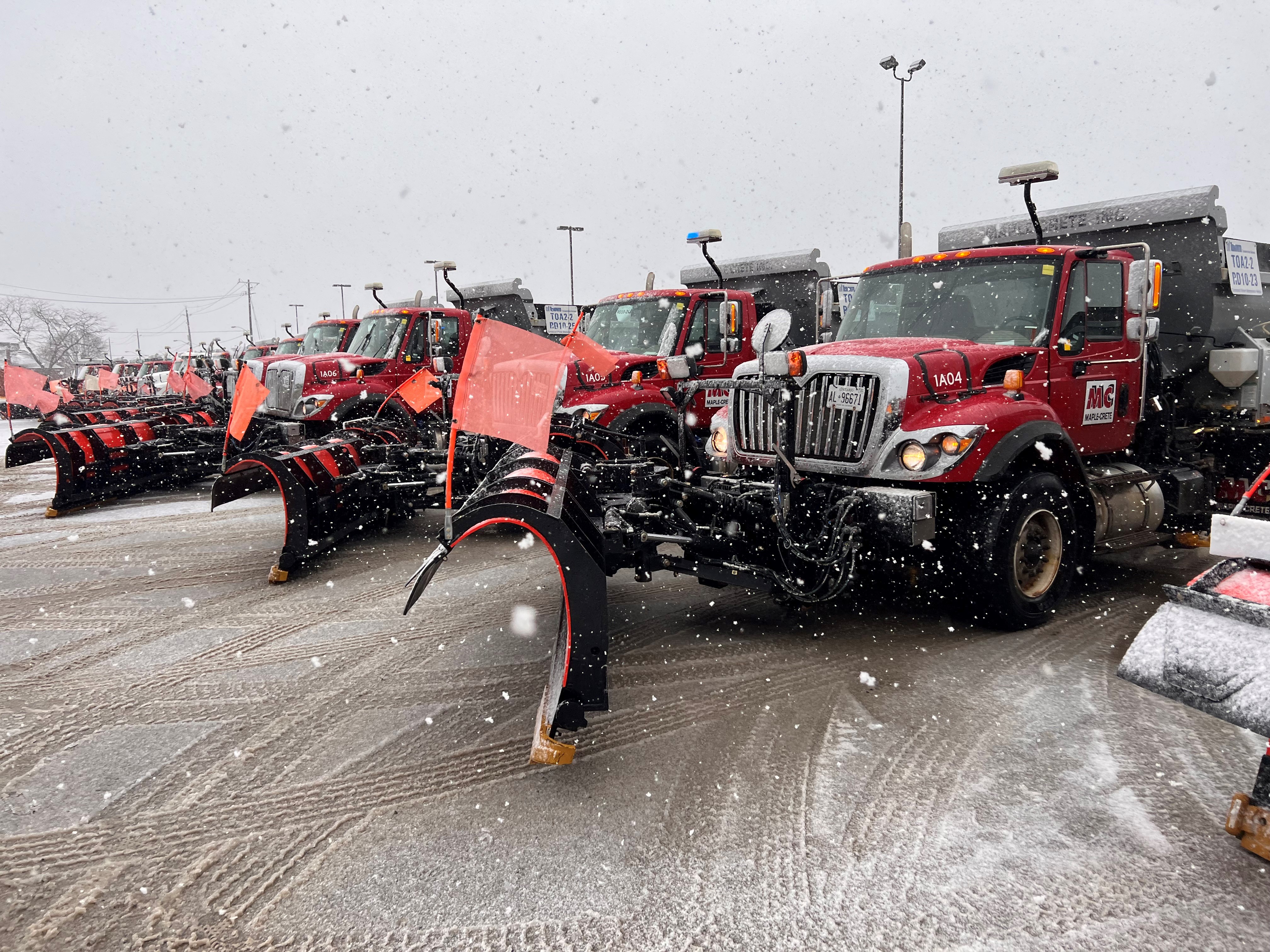 Winter maintenance fleet