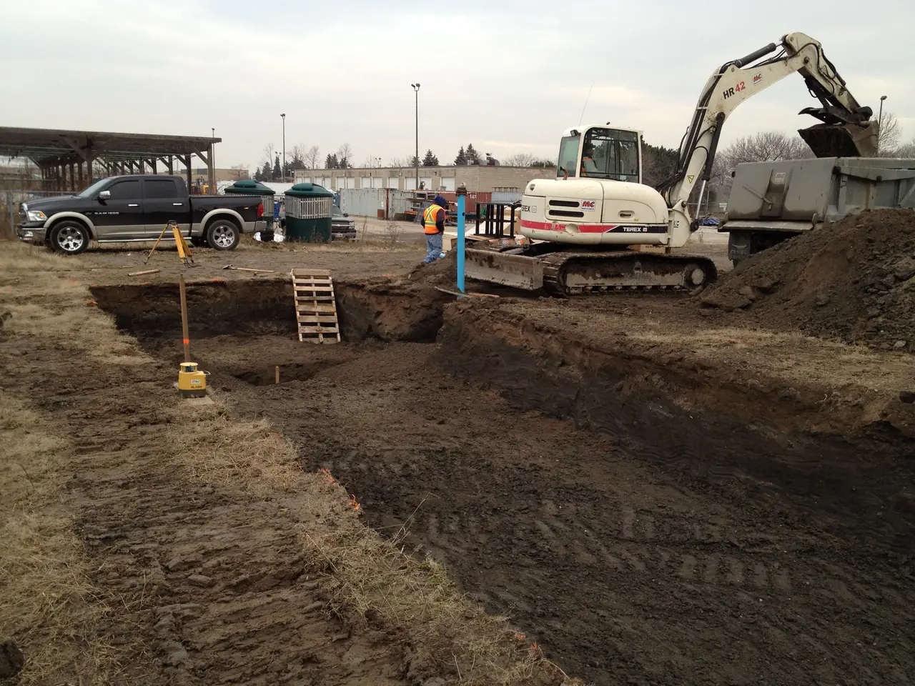 Maple-Crete excavation and site work