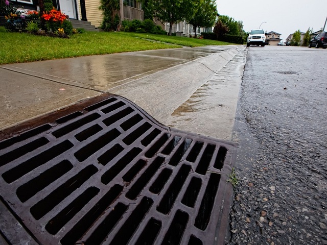 Drain work