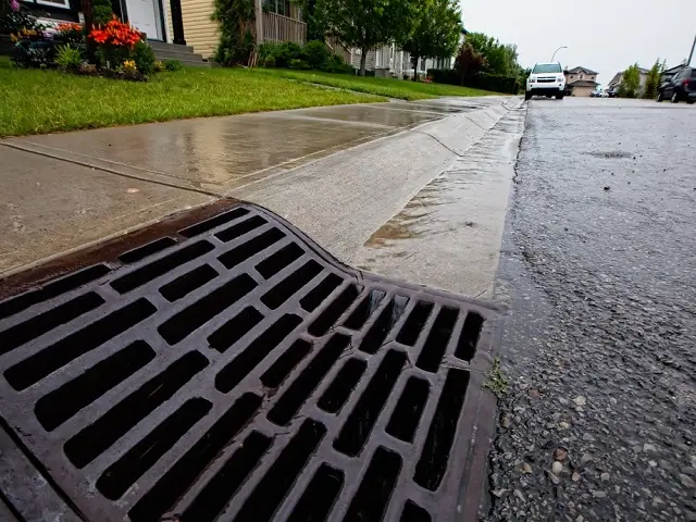 Drain work